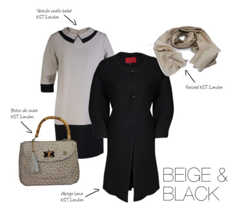 BEIGE & BLACK by KST London
